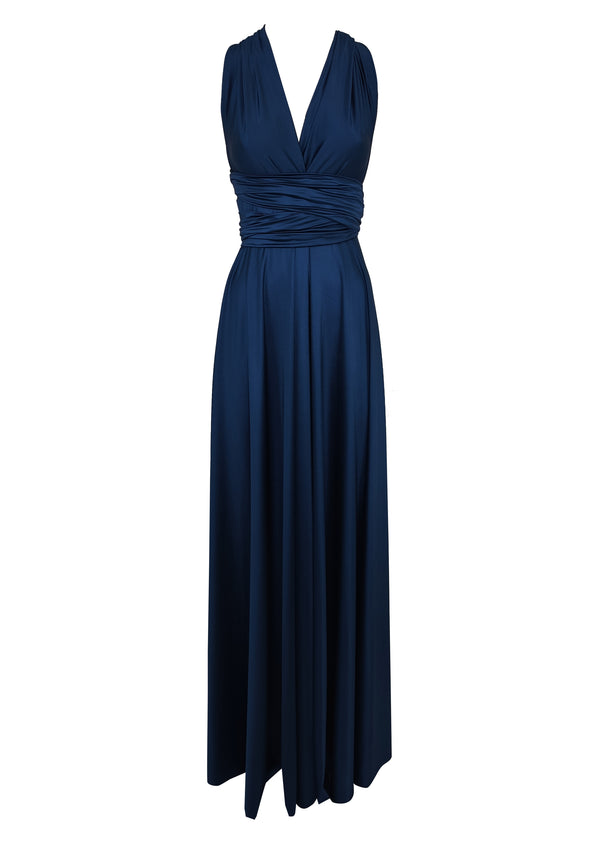 Infinity Dress BLU NAVY LUCIDO